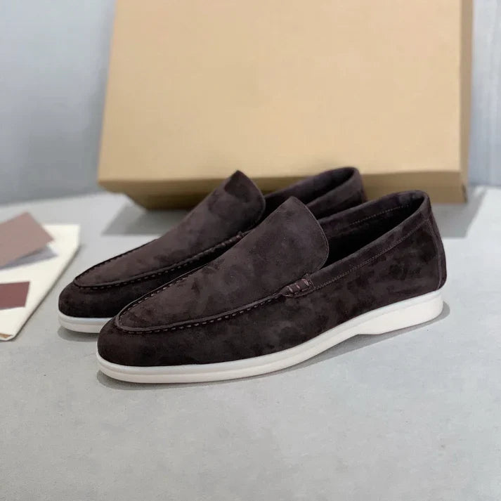 Schicke Wildlederloafer