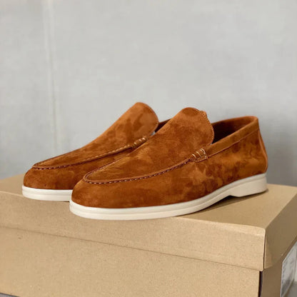 Schicke Wildlederloafer
