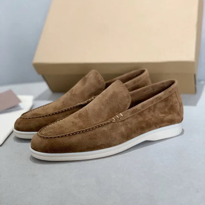 Schicke Wildlederloafer