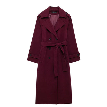 Hannah stilvolle Trenchcoat