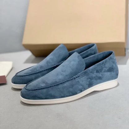Schicke Wildlederloafer