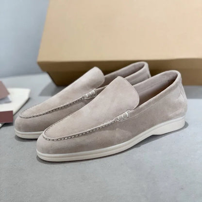 Schicke Wildlederloafer