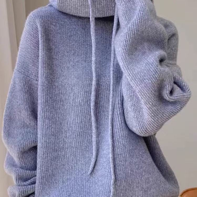 India - Hoodie aus 100% Wolle