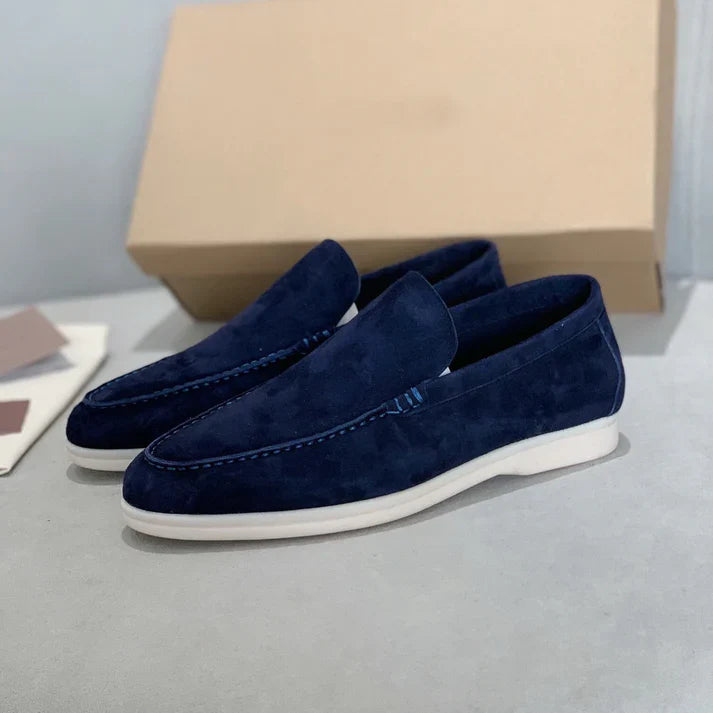 Schicke Wildlederloafer